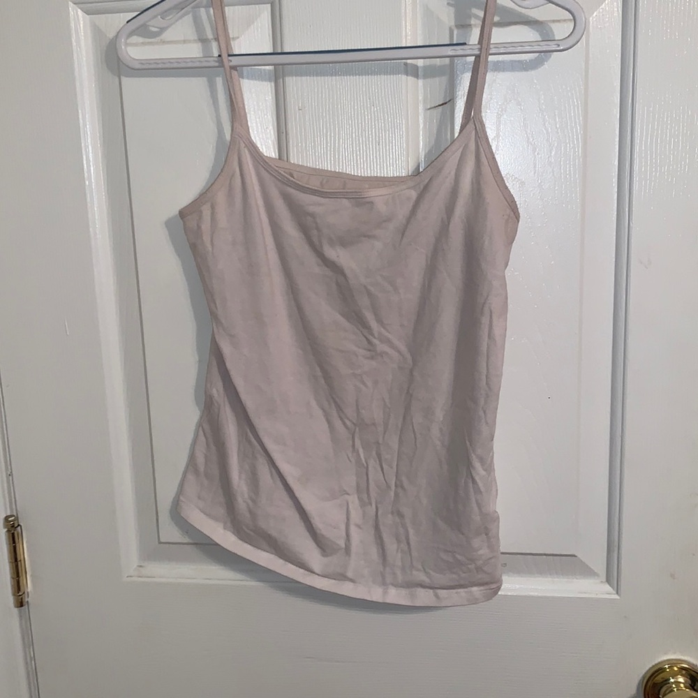 White tank top